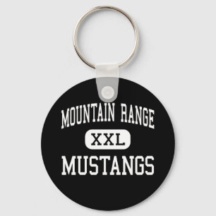 Mountain Range - Mustangs - High - Westminster Keychain