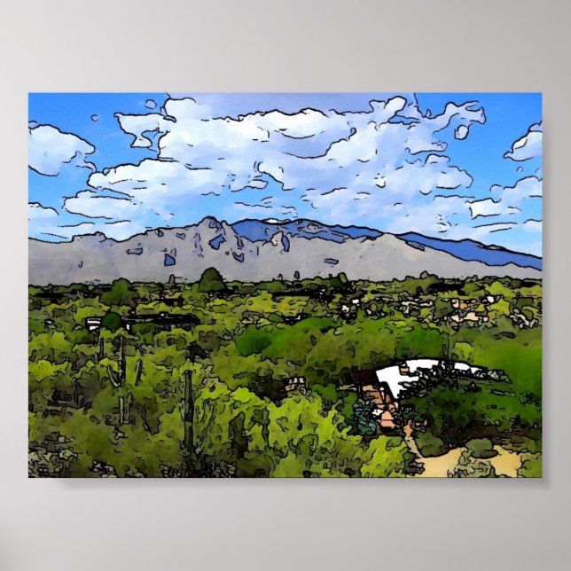 Mountain Range Print (Front)