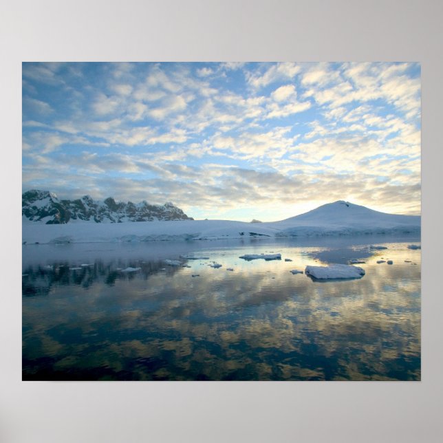 Mountain Ranges around Port Lockeroy Poster (Front)