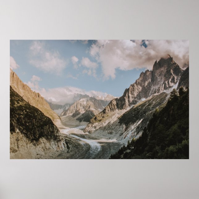 MOUNTAIN RANGES POSTER (Front)