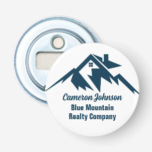 Mountain Real Estate Company Custom Marketing Bottle Opener
