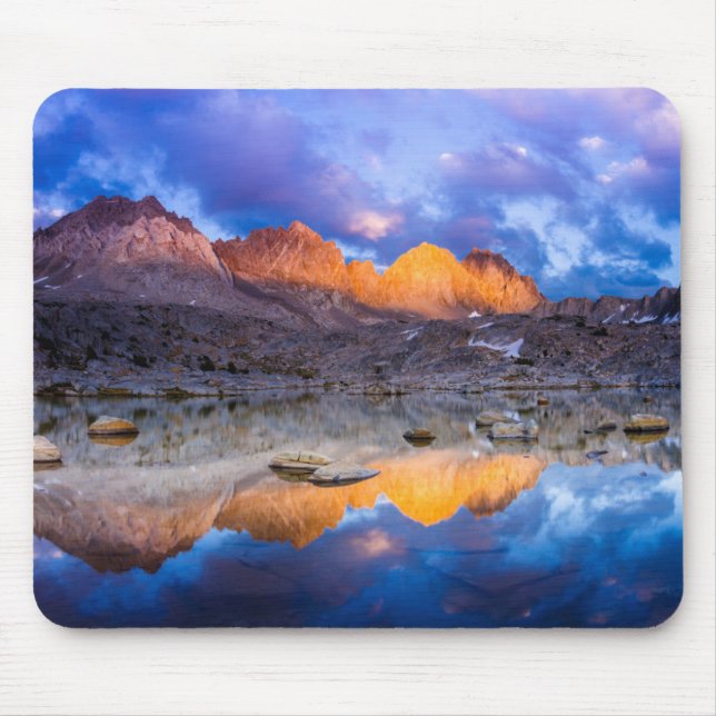 Mountain reflection, California Mouse Pad (Front)