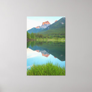 Mountain Reflections Canvas Print