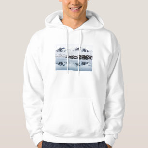 Mountain reflections, Norway Hoodie