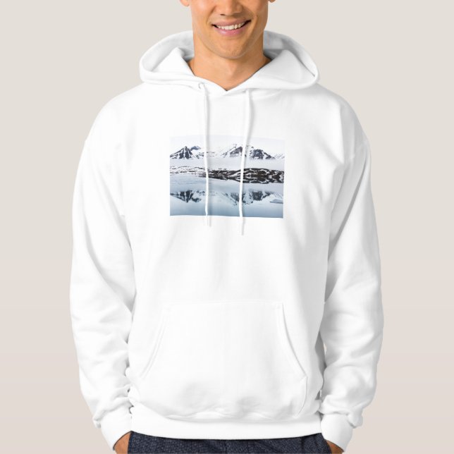 Mountain reflections, Norway Hoodie (Front)