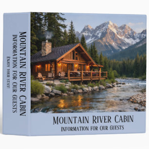Mountain River Cabin Binder