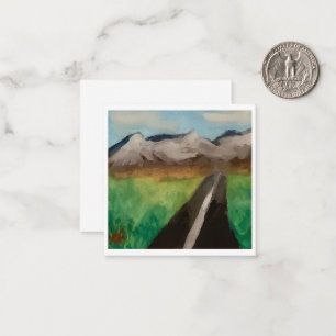 Mountain Road Card