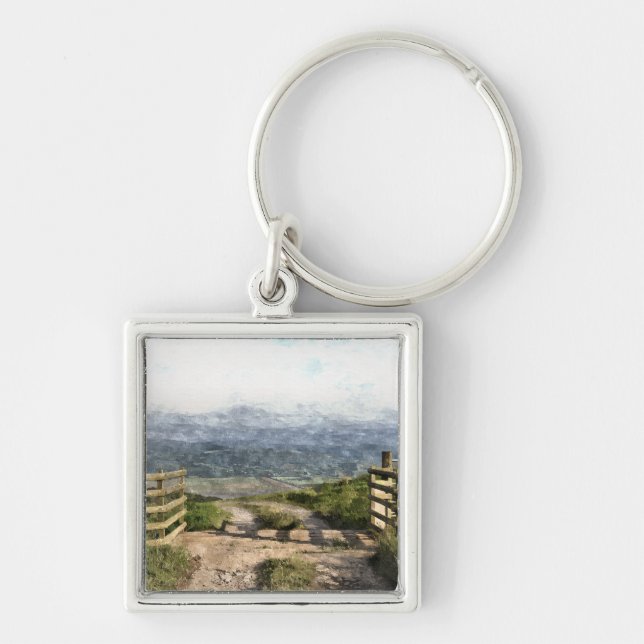 MOUNTAIN ROAD KEYCHAIN (Front)