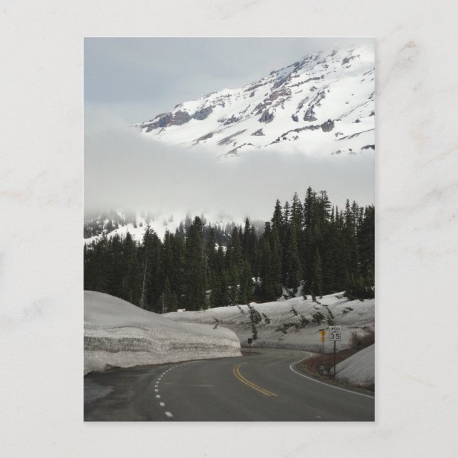 Mountain Road Postcard (Front)