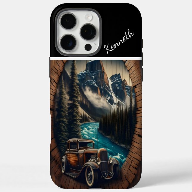 Mountain Road Trip Case-Mate iPhone Case (Back)