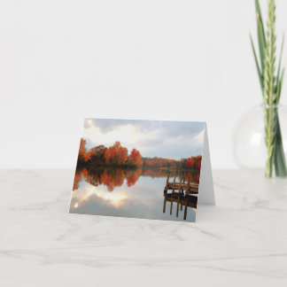 Mountain Run Lake Card