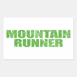 Mountain Runner Sticker