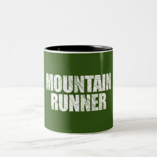 Mountain Runner Two-Tone Coffee Mug