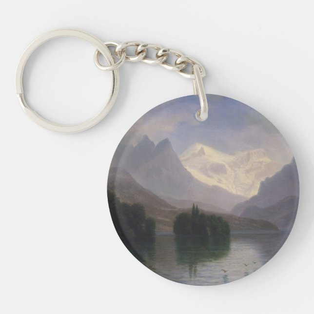 Mountain Scene Keychain (Front)
