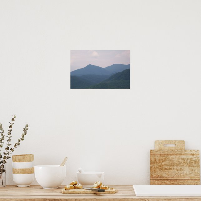Mountain Scene Poster (Kitchen)