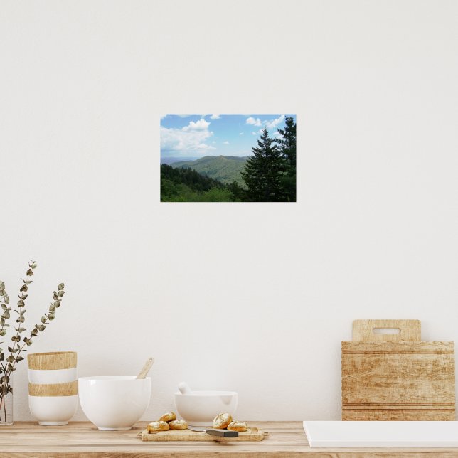 Mountain Scene Poster (Kitchen)