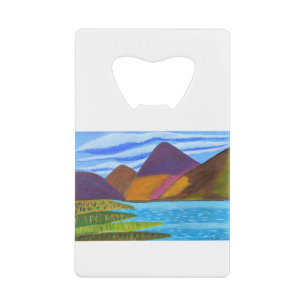 Mountain Scenery .JPG Credit Card Bottle Opener