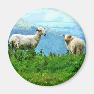 MOUNTAIN SHEEP MAGNET