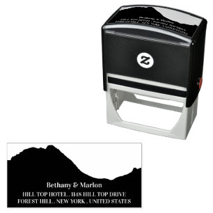 Mountain Silhouette Self-inking Stamp
