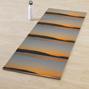 Mountain Silhouette Yoga Mat