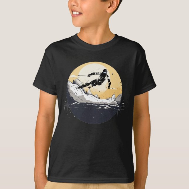 Mountain Ski Adventure T-Shirt (Front)