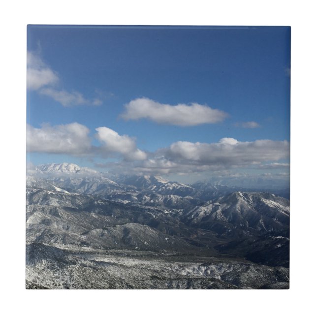Mountain Snow Tile (Front)