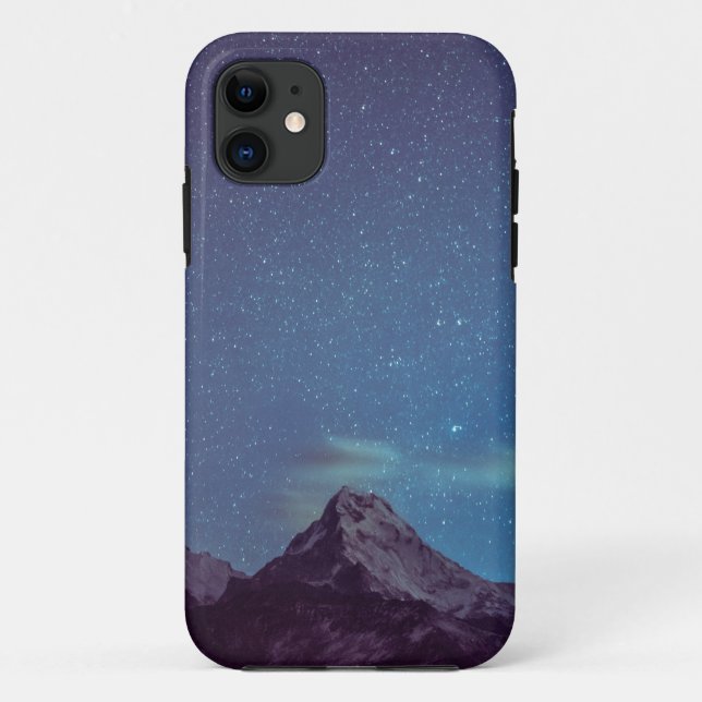 Mountain Starry Silhouette Case-Mate iPhone Case (Back)