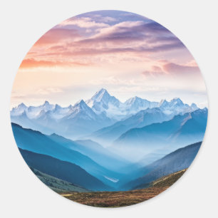 Mountain sticker