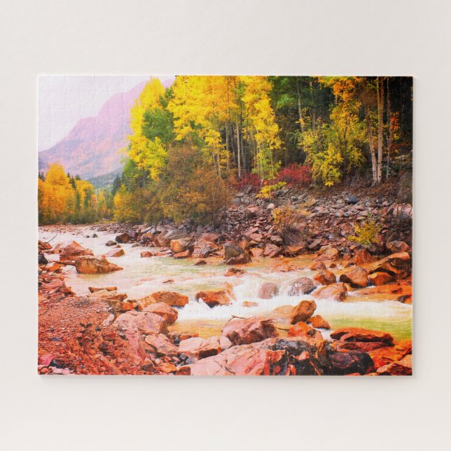 Mountain stream jigsaw puzzle (Horizontal)