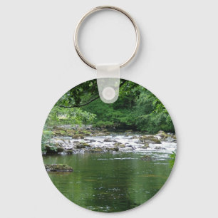 Mountain stream keychain