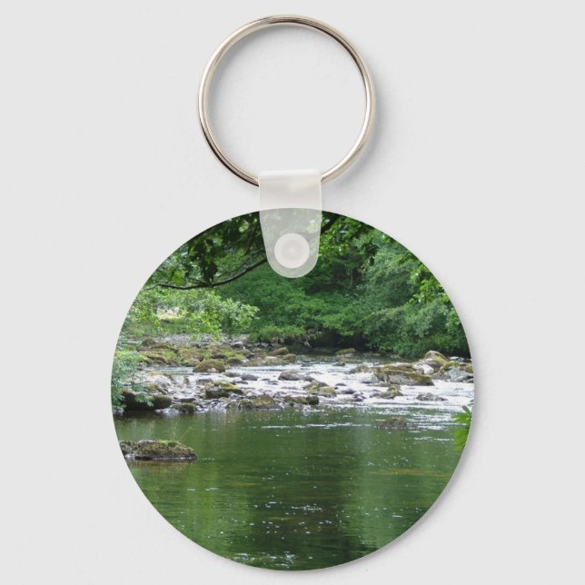 Mountain stream keychain (Front)
