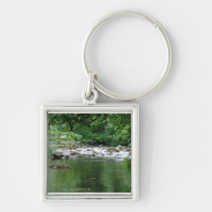 Mountain stream keychain
