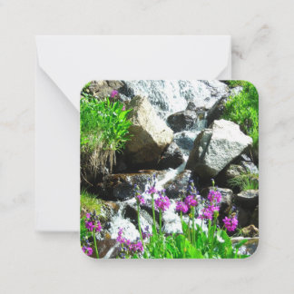 Mountain Stream Note Card