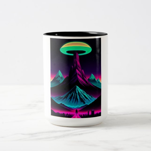 Mountain Sucker Two-Tone Coffee Mug (Center)