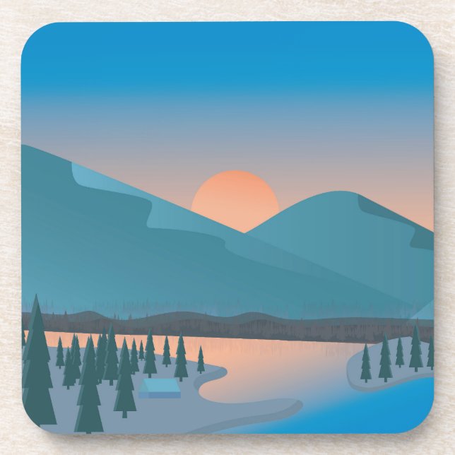 MOUNTAIN SUNRISE COASTER (Front)