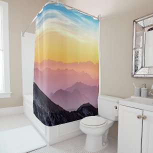 Mountain Sunrise Peaceful Colourful Inspirational