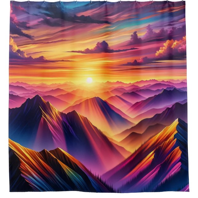 Mountain Sunset (Front)
