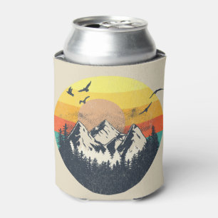 Mountain sunset can cooler