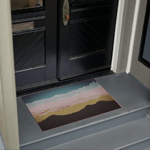 Mountain  Sunset Doormat