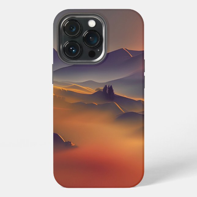 Mountain Sunset   iPhone Case (Back)