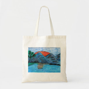 Mountain Sunset Tote Bag