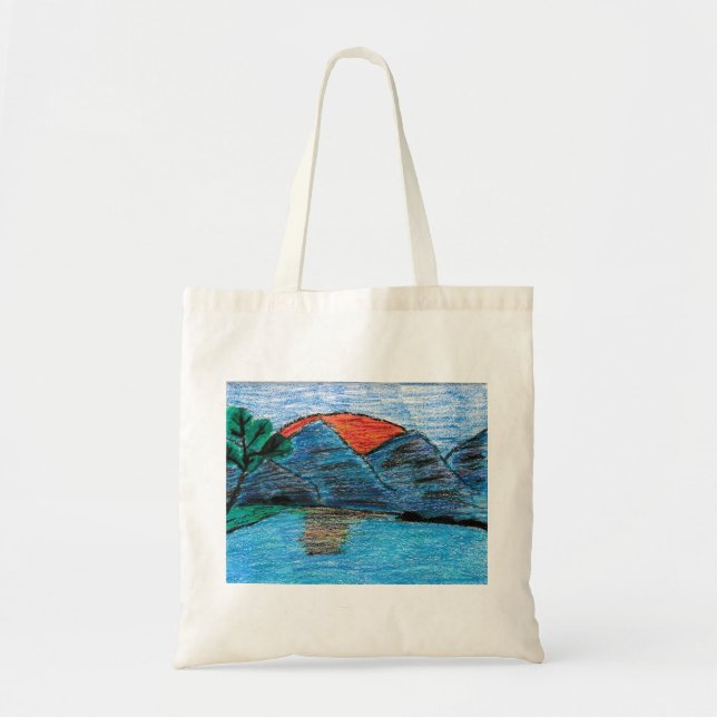 Mountain Sunset  Tote Bag (Front)