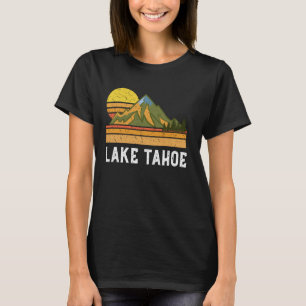Mountain Sunset Vacation Gift- Lake Tahoe T-Shirt
