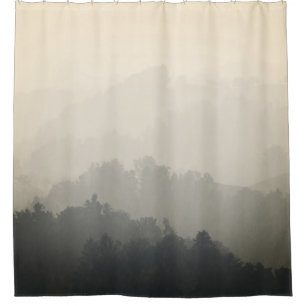 MOUNTAIN SURROUNDED BY TREES