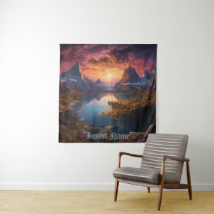 Mountain Symphony: A Harmonious Blend of Colors Tapestry