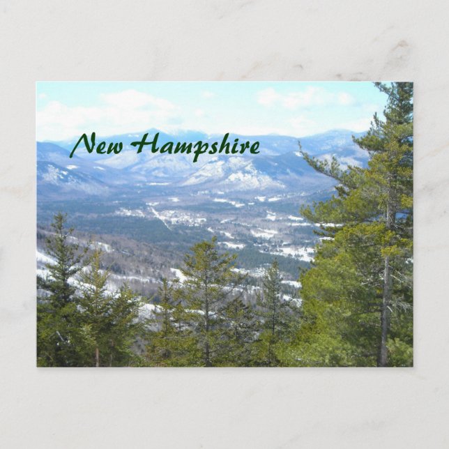 Mountain top view postcard (Front)