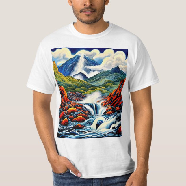 Mountain Torrent T-Shirt (Front)