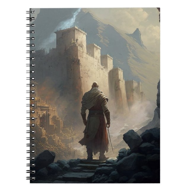 Mountain town siege notebook (Front)