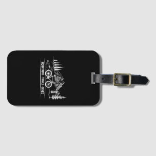 Mountain Trail Bikes - Cyclist Bike Rider Bicycle  Luggage Tag