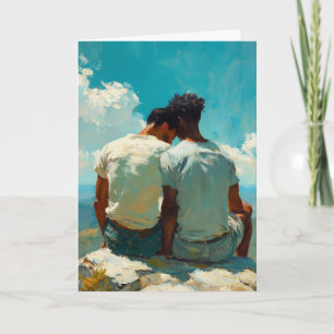 Mountain Trail Embrace Card